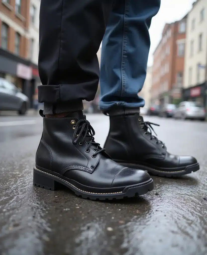 25 Local Style Tips for London February Fashion (Wait Until You See #15!) 15 What to wear in London in February 25 Local Style Tips for London February Fashion (Wait Until You See #15!) - 3. Footwear Matters 1