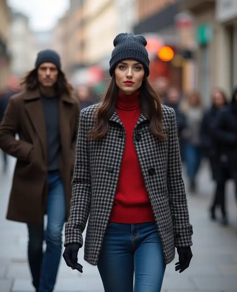 25 Local Style Tips for London February Fashion (Wait Until You See #15!) 48 What to wear in London in February 25 Local Style Tips for London February Fashion (Wait Until You See #15!) - 8. Play with Textures 1