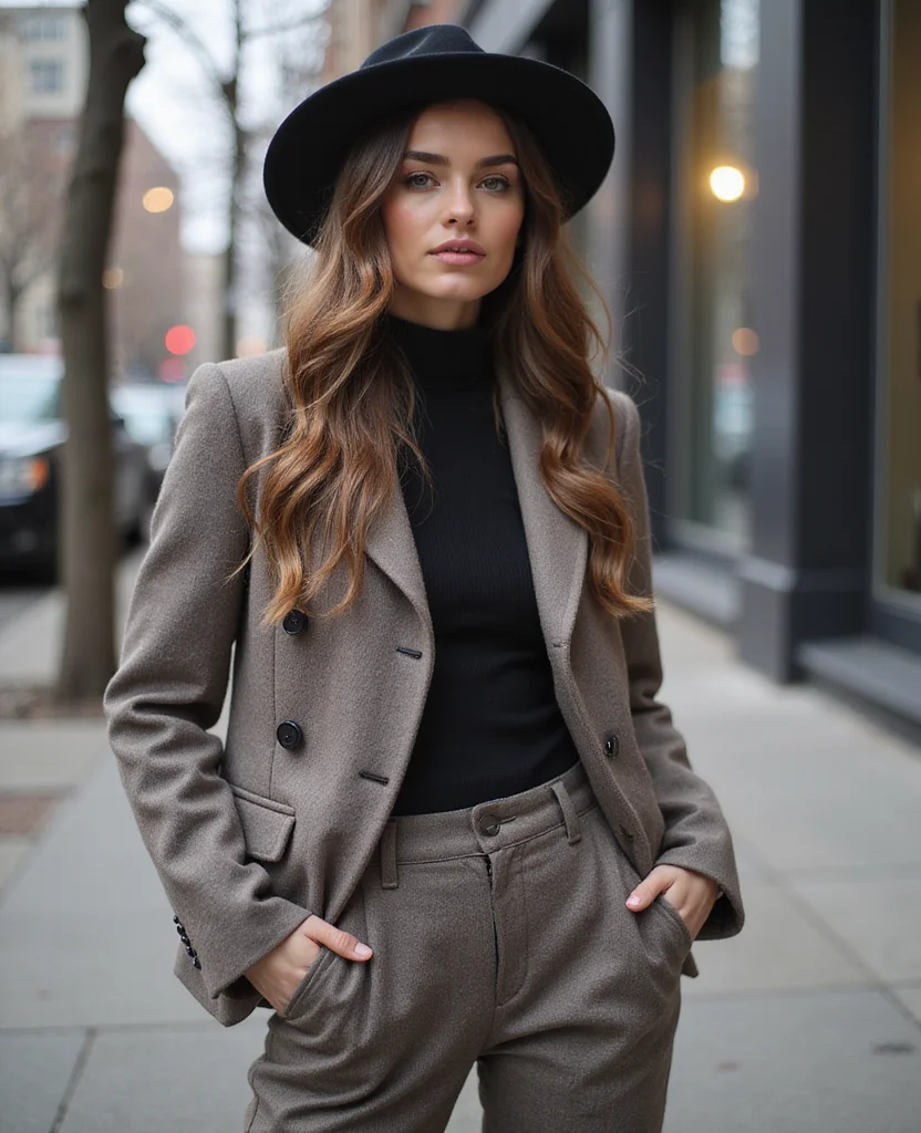 27 Tokyo Winter Clothing Ideas That Will Make You Feel Like a Local! 173 What to wear in Tokyo in January 27 Tokyo Winter Clothing Ideas That Will Make You Feel Like a Local! - 25. Chic Tailoring 1