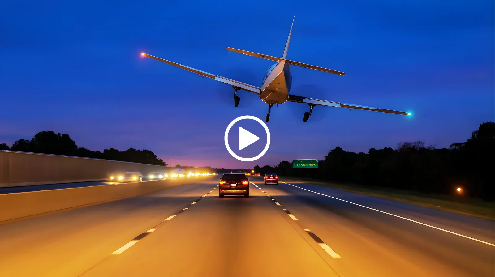 MUST-SEE VIDEO Plane Loses BOTH Engines and Collides with Car on I-95! Did Anyone Survive This Miracle Crash