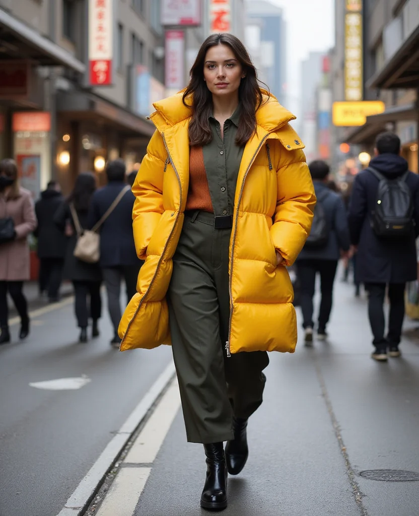 10 Stylish Tokyo February Outfits That Will Turn Heads (You Won't Believe #5!) 38 What to wear in Tokyo in February 10 Stylish Tokyo February Outfits That Will Turn Heads (You Won't Believe #5!) - 6. Padded Coats: Comfort Meets Style 1