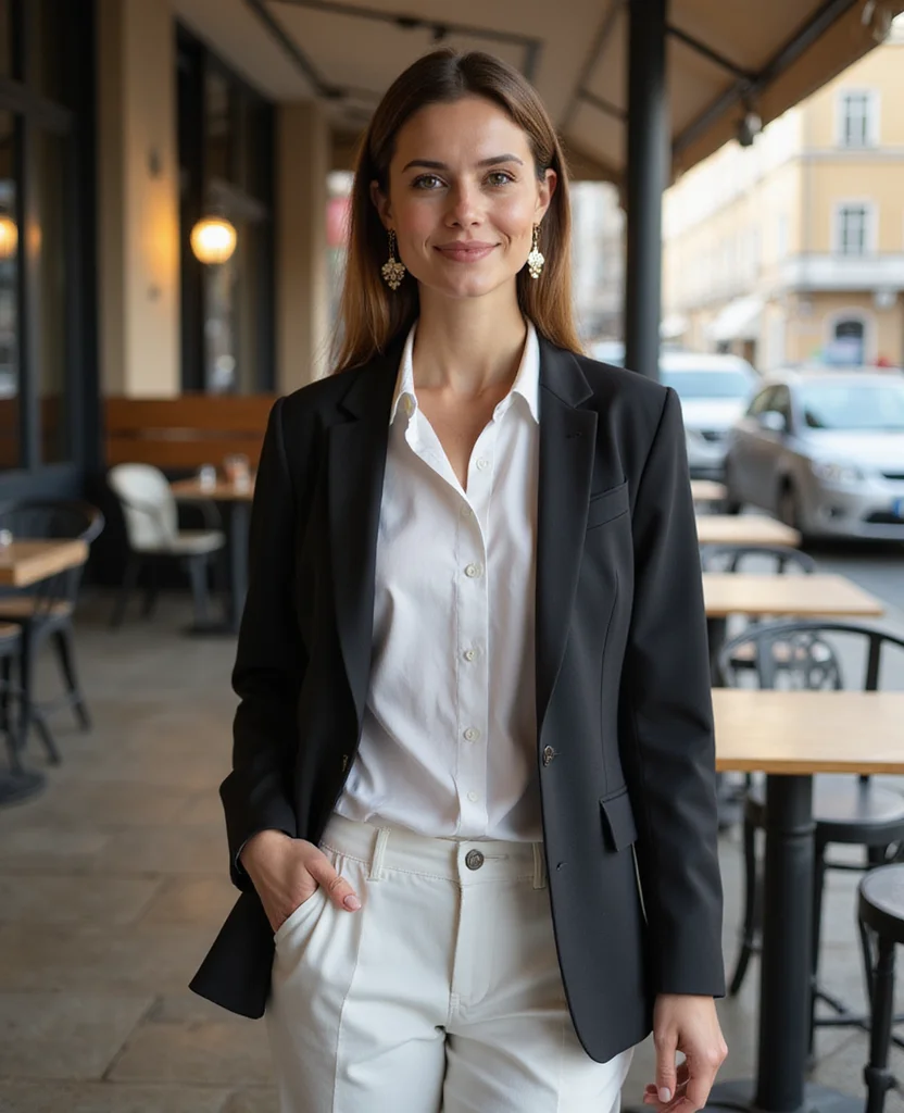15 Essential Outfit Ideas for a Stylish February in Rome (Trust Us, #7 Is a Must!) 15 What to wear in Rome in February 15 Essential Outfit Ideas for a Stylish February in Rome (Trust Us, #7 Is a Must!) - 3. Smart Casual Blazer 1