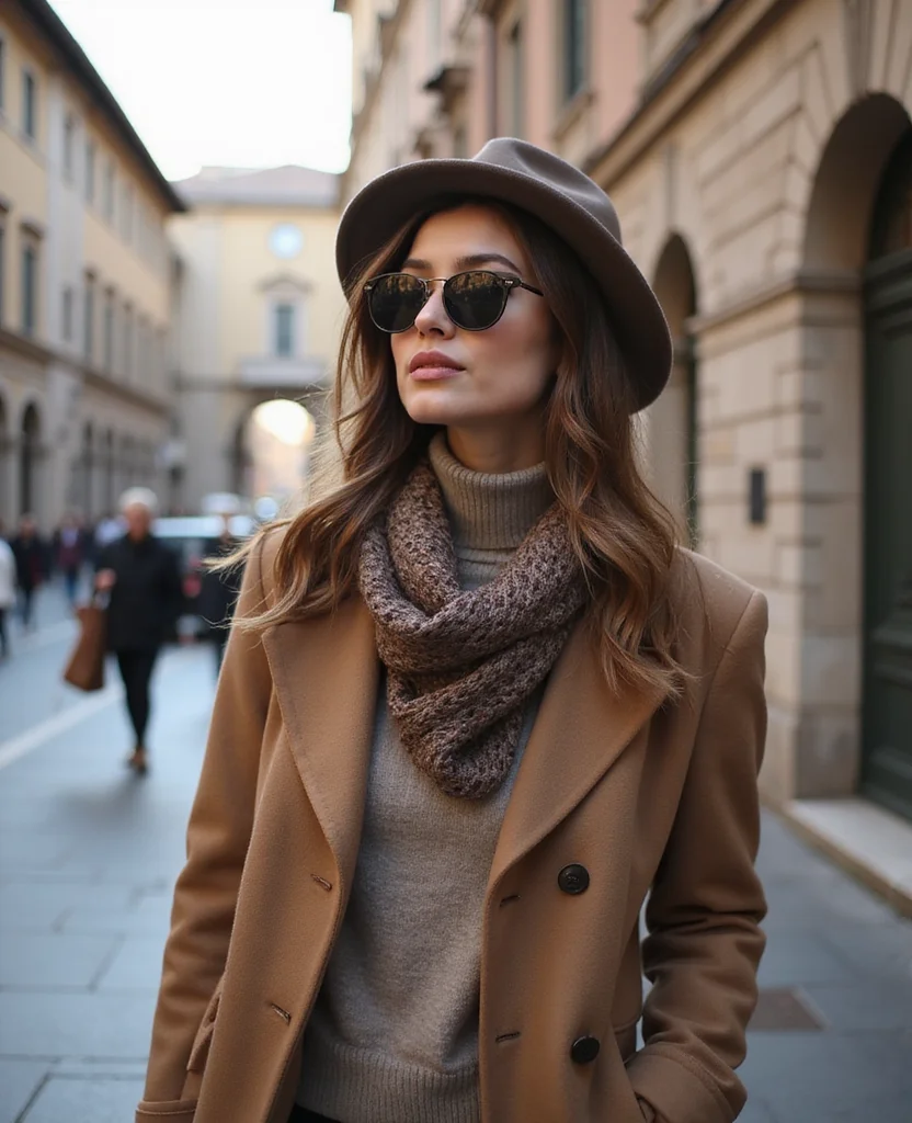 20 Italian Style Outfits for February That Will Turn Heads! 110 What to wear in Italy in February 20 Italian Style Outfits for February That Will Turn Heads! - 16. Warm Layers for Exploring 1