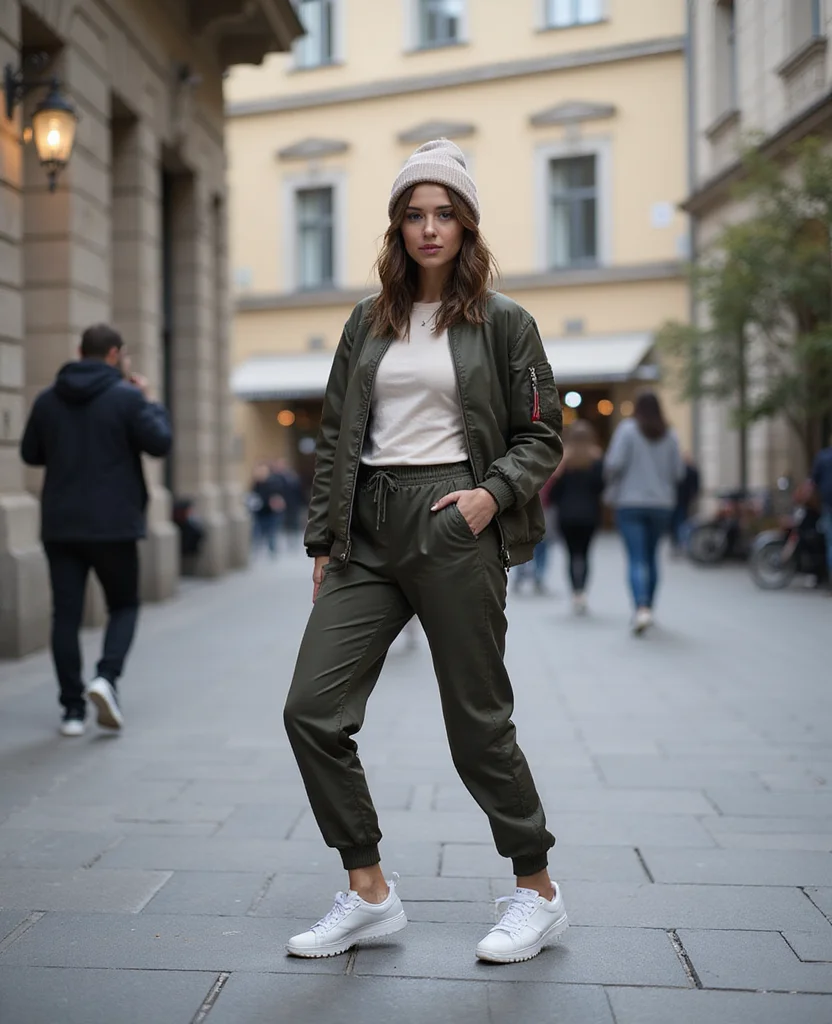 21 Chic Winter Looks for Vienna in February (You Won't Believe #15!) 108 What to wear in Vienna in February 21 Chic Winter Looks for Vienna in February (You Won't Believe #15!) - 16. Elevated Athleisure 1