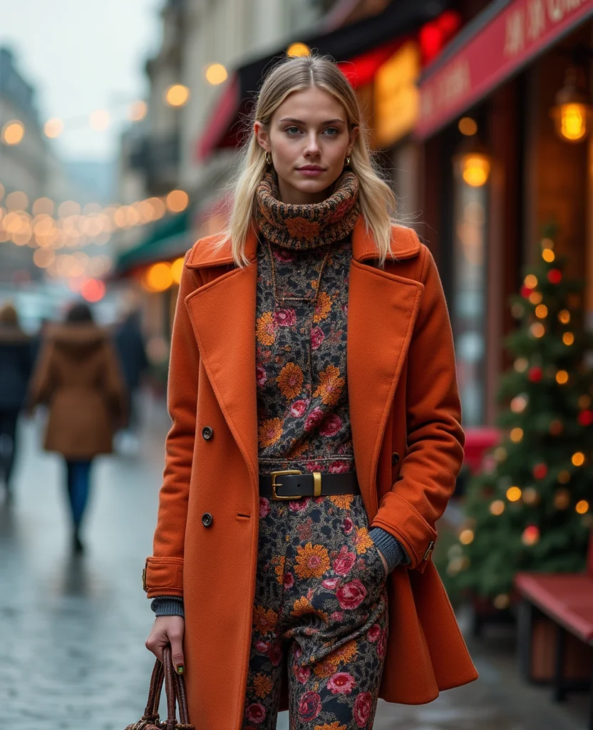 21 Gorgeous Layering Tips for Paris in February That Will Keep You Warm and Stylish! 117 What to wear in Paris in February 21 Gorgeous Layering Tips for Paris in February That Will Keep You Warm and Stylish! - 17. Pairing Patterns 1