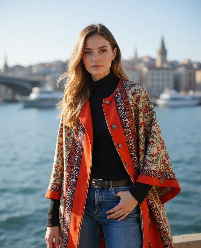 22 Stylish Winter Outfits for Your February Adventure in Istanbul (Can’t Wait for #11!) 73 What to wear in Istanbul in February 22 Stylish Winter Outfits for Your February Adventure in Istanbul (Can’t Wait for #11!) - 11. Statement Outerwear Piece 1
