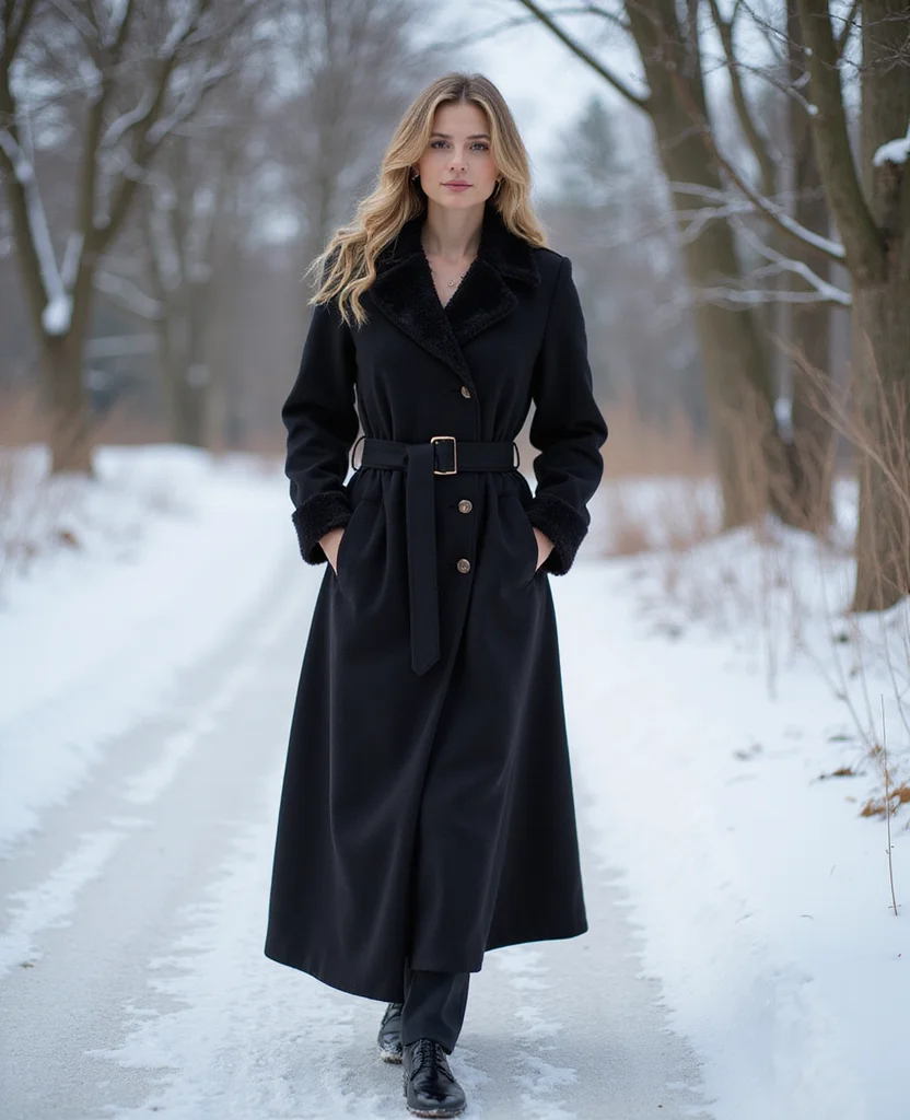 22 Trendy February Fashion Ideas for Your Austrian Adventure (Warning: #8 Is Stunning!) 80 What to wear in Austria in February 22 Trendy February Fashion Ideas for Your Austrian Adventure (Warning: #8 Is Stunning!) - 12. Elegant Maxi Coats 1