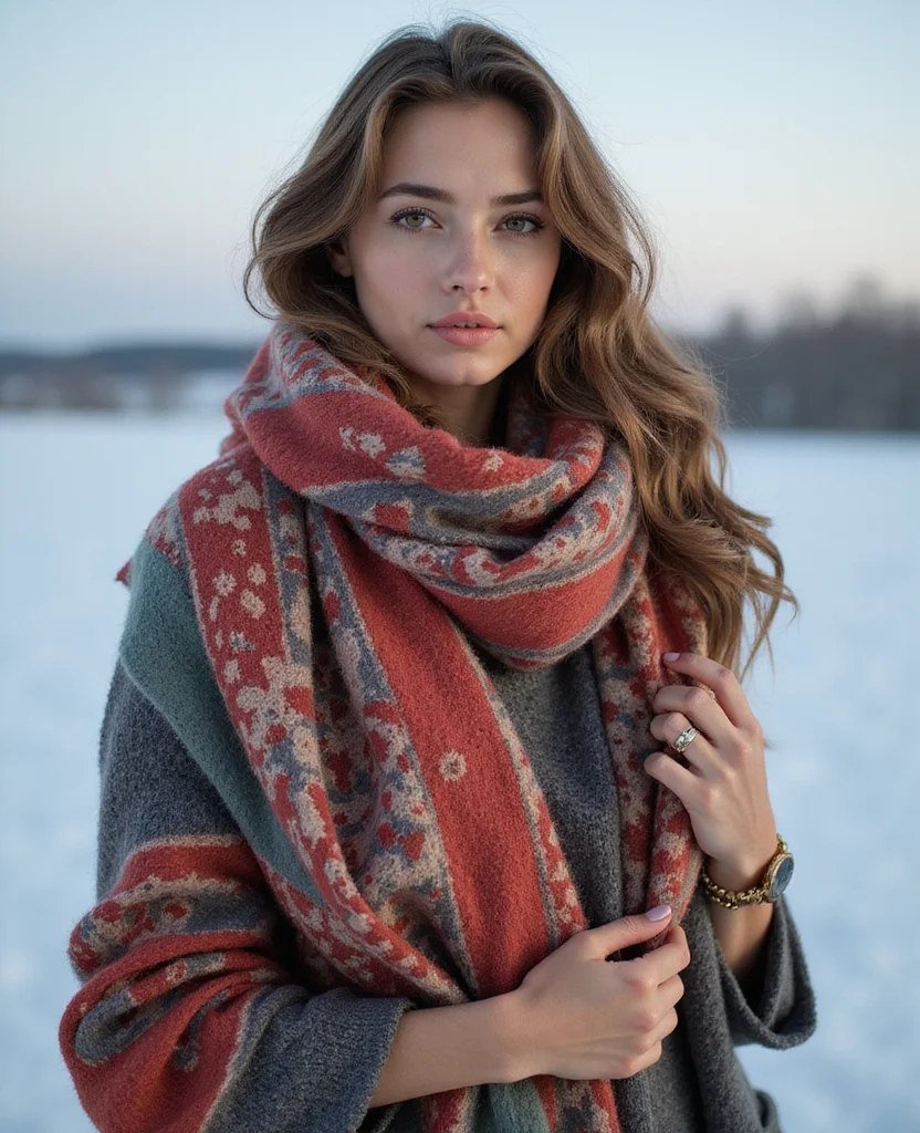 22 Trendy February Fashion Ideas for Your Austrian Adventure (Warning: #8 Is Stunning!) 22 What to wear in Austria in February 22 Trendy February Fashion Ideas for Your Austrian Adventure (Warning: #8 Is Stunning!) - 4. Stylish Scarves 1