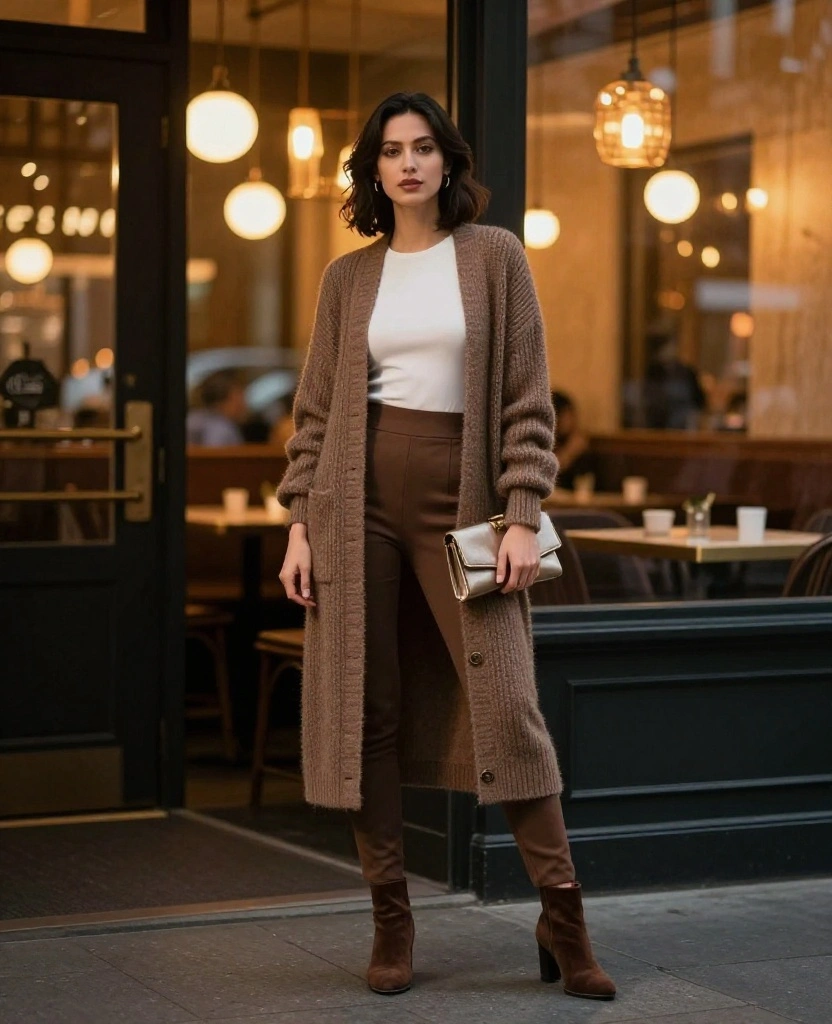 14 Outdoor Outfits for Seattle in May That Are Ideal for Adventure! 56 What to wear in Seattle in May 14 Outdoor Outfits for Seattle in May That Are Ideal for Adventure! - 12. Cozy Night Out Outfits 1