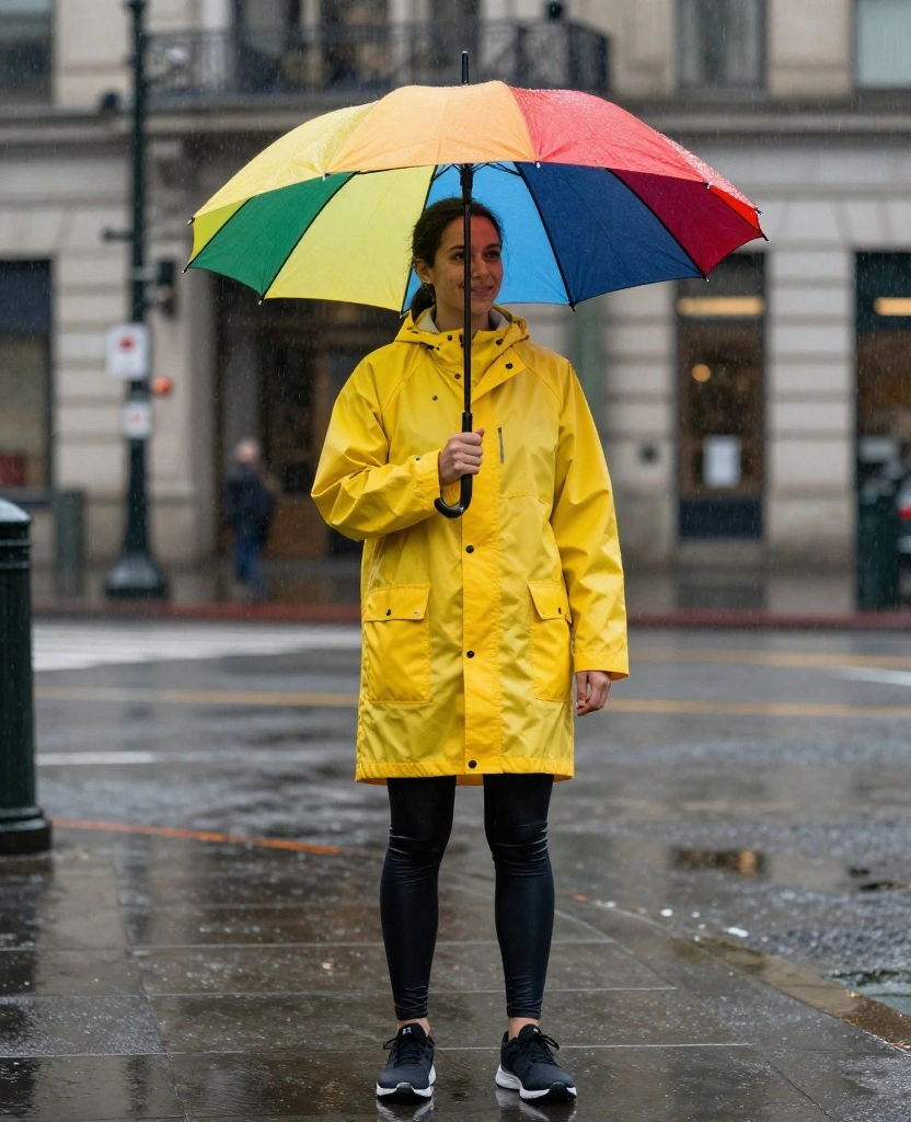 14 Outdoor Outfits for Seattle in May That Are Ideal for Adventure! 24 What to wear in Seattle in May 14 Outdoor Outfits for Seattle in May That Are Ideal for Adventure! - 4. Stylish Rain-Ready Outfits 1