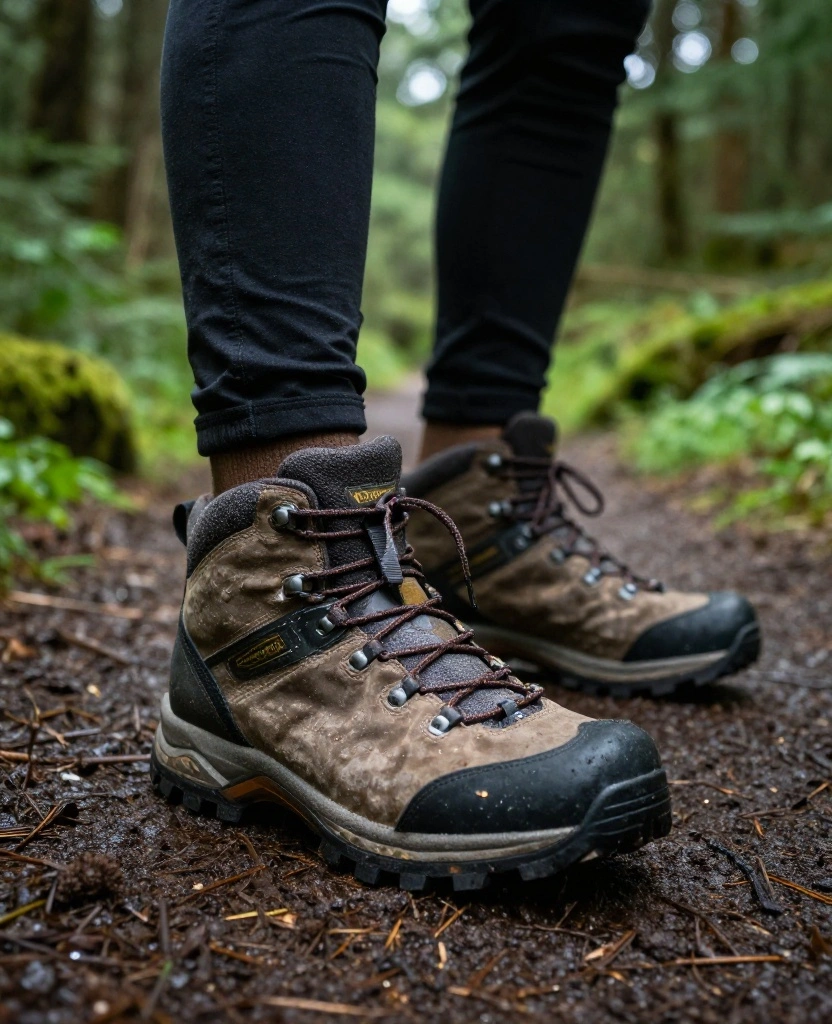14 Outdoor Outfits for Seattle in May That Are Ideal for Adventure! 26 What to wear in Seattle in May 14 Outdoor Outfits for Seattle in May That Are Ideal for Adventure! - 6. Adventure-Ready Hiking Boots 1