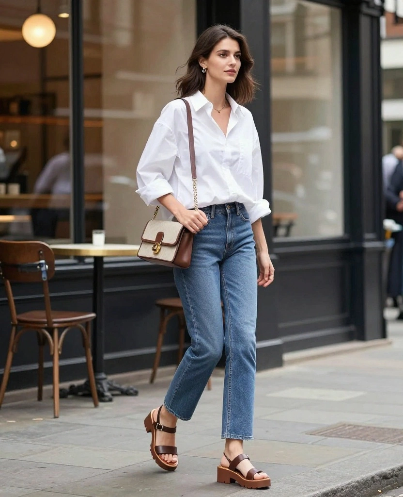 14 Trendy May Outfits for London That Will Make You the Talk of the Town! 81 What to wear in London in May 14 Trendy May Outfits for London That Will Make You the Talk of the Town! - 12. Effortlessly Cool with Oversized Pieces 1
