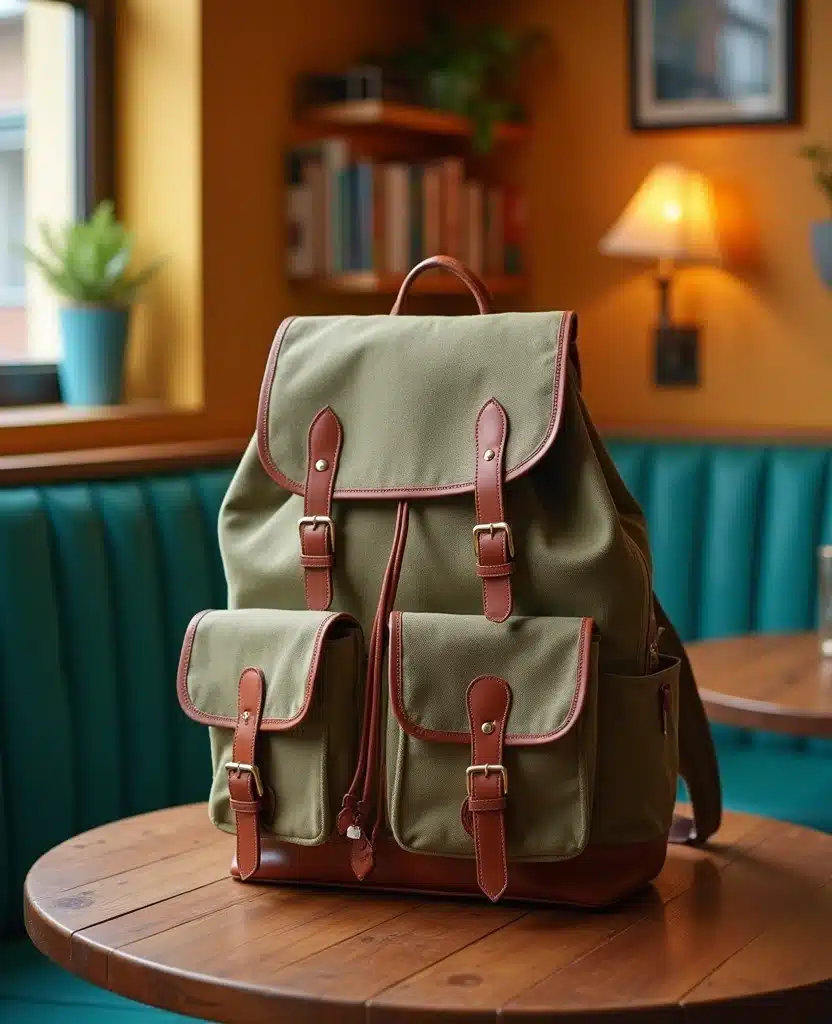 14 Trendy Waterproof Backpacks for Women That Will Elevate Your Style (Don’t Miss #4!) 69 Trendy waterproof backpacks for women 14 Trendy Waterproof Backpacks for Women That Will Elevate Your Style (Don’t Miss #4!) - 11. Retro Canvas Backpacks 1