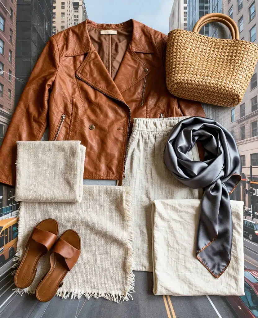 15 NYC Fashion Tips for May That Will Make You Look Like a Local! 37 What to wear in New York City in May 15 NYC Fashion Tips for May That Will Make You Look Like a Local! - 7. Experiment with Textures 1