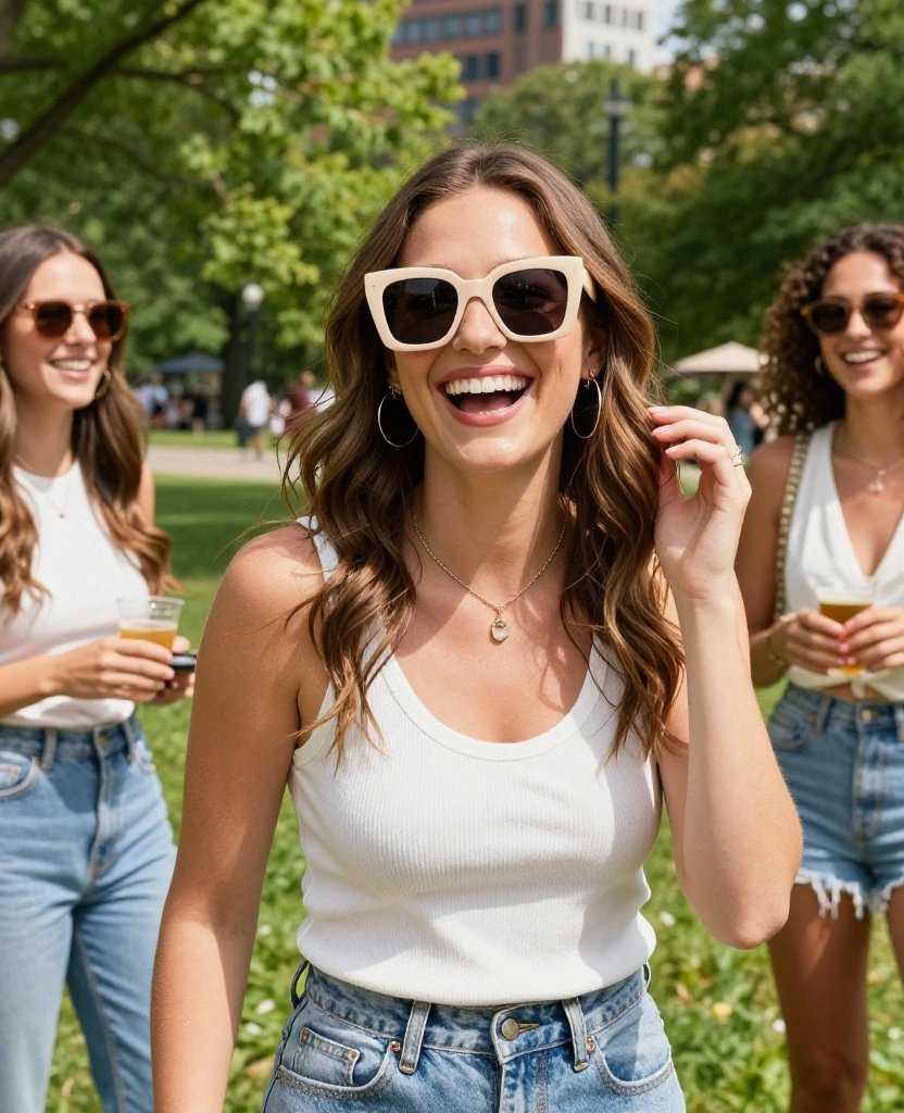 15 Stylish Nashville May Outfits You Won't Want to Miss! 53 What to wear in Nashville in May 15 Stylish Nashville May Outfits You Won't Want to Miss! - 11. Trendy Sunglasses 1