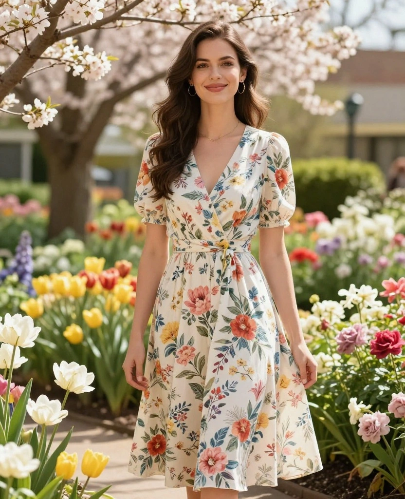 15 Stylish Nashville May Outfits You Won't Want to Miss! 55 What to wear in Nashville in May 15 Stylish Nashville May Outfits You Won't Want to Miss! - 13. Floral Prints 1