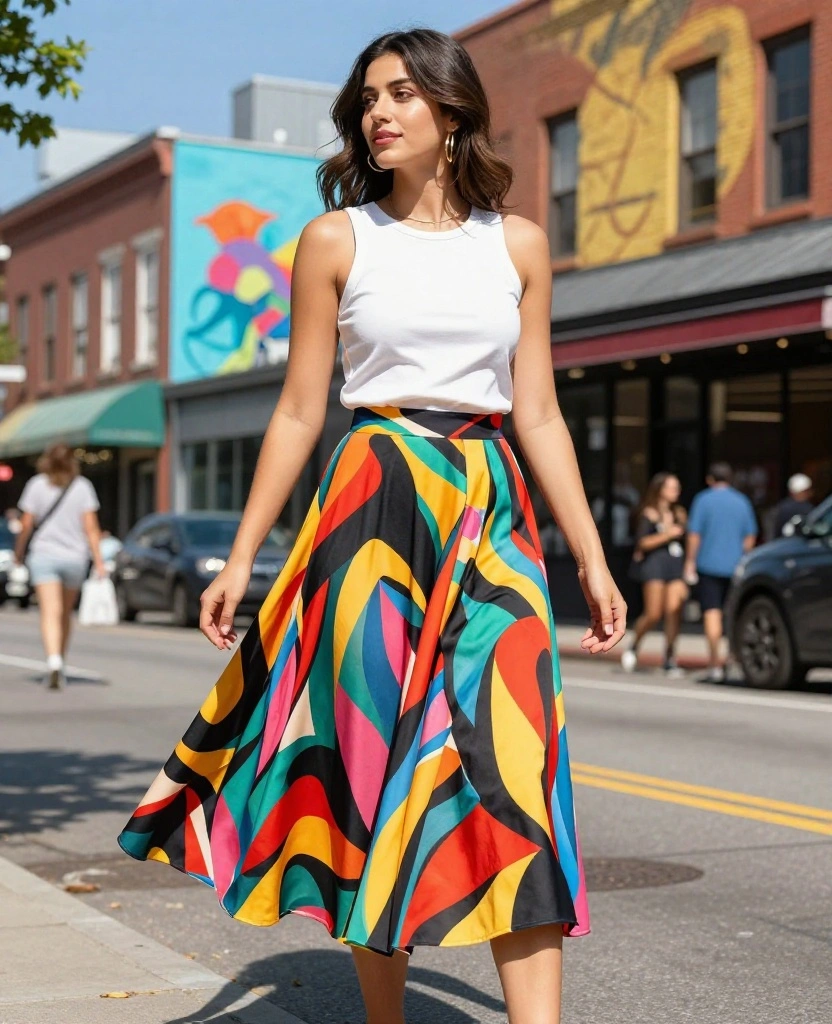 15 Stylish Nashville May Outfits You Won't Want to Miss! 26 What to wear in Nashville in May 15 Stylish Nashville May Outfits You Won't Want to Miss! - 6. Playful Skirts 1
