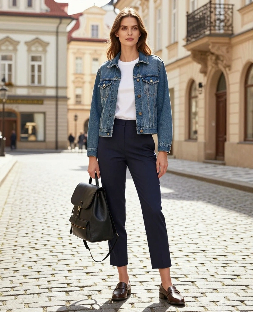 18 Stunning Outfit Inspirations for May in Prague (You Won't Believe #6!) 41 What to wear in Prague in May 18 Stunning Outfit Inspirations for May in Prague (You Won't Believe #6!) - 7. Edgy Street Style 1