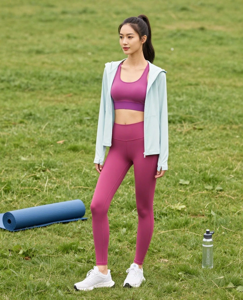 20 Adorable Thailand Vacation Outfits for May That Are Both Cute and Comfy! 101 What to wear in Thailand in May 20 Adorable Thailand Vacation Outfits for May That Are Both Cute and Comfy! - 15. Lightweight Activewear 1