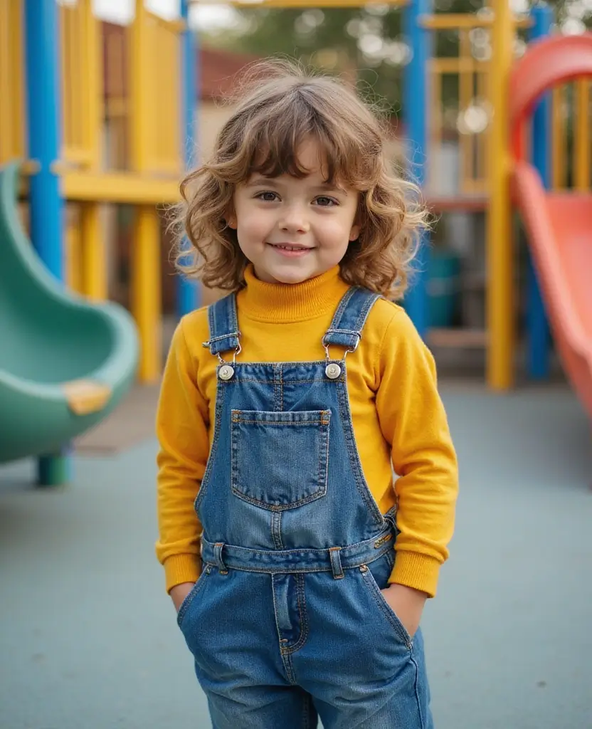 20 Stunning School Picture Day Outfits That Will Make Your Child Shine (You Won't Believe #7!) 15 Stunning school picture day outfits 20 Stunning School Picture Day Outfits That Will Make Your Child Shine (You Won't Believe #7!) - 3. Trendy Overalls 1