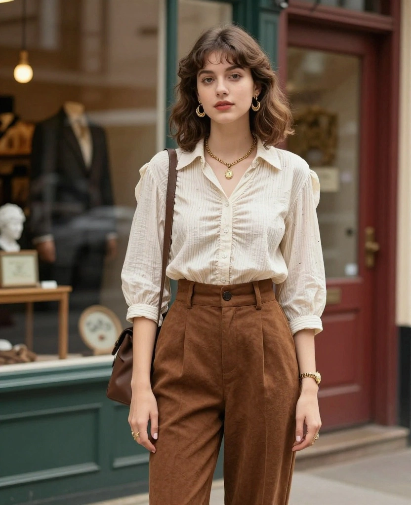 21 Casual Outfit Ideas for Portland in May (Perfect for Exploring the City!) 72 what to wear in Portland in May 21 Casual Outfit Ideas for Portland in May (Perfect for Exploring the City!) - 18. Vintage-Inspired Outfit 1