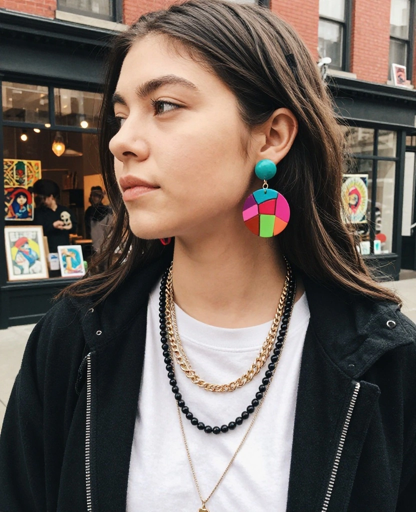 21 Casual Outfit Ideas for Portland in May (Perfect for Exploring the City!) 74 what to wear in Portland in May 21 Casual Outfit Ideas for Portland in May (Perfect for Exploring the City!) - 20. Statement Accessories 1