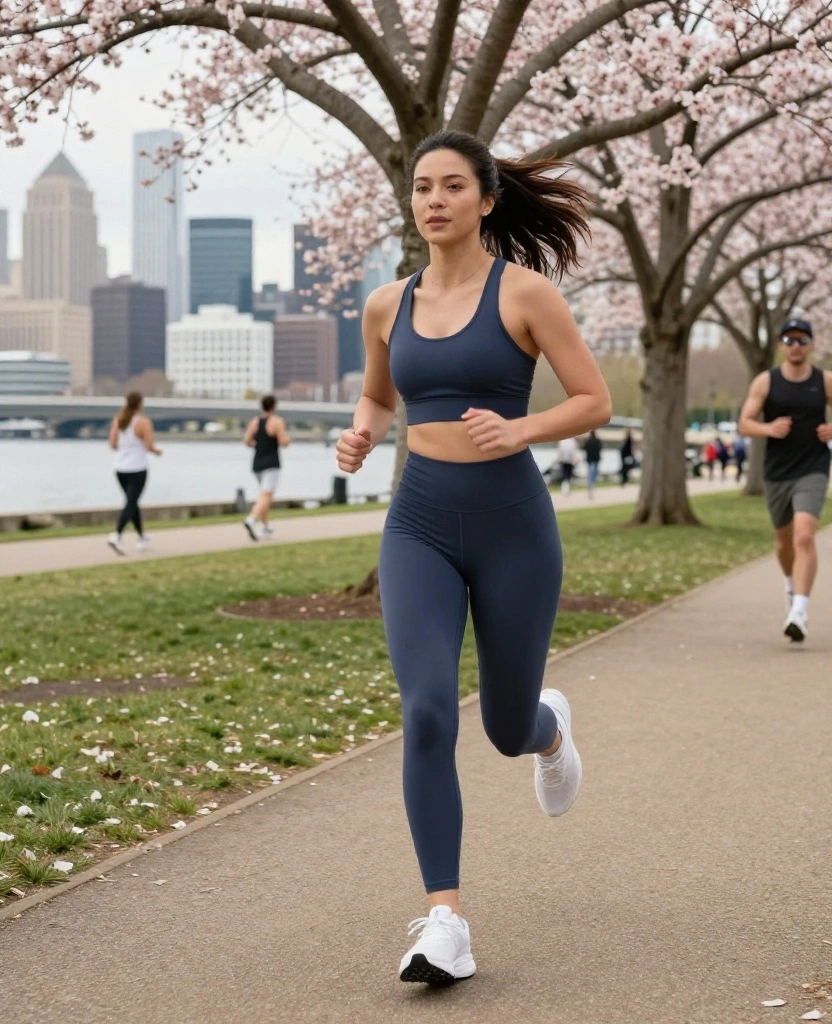 21 Casual Outfit Ideas for Portland in May (Perfect for Exploring the City!) 16 what to wear in Portland in May 21 Casual Outfit Ideas for Portland in May (Perfect for Exploring the City!) - 6. Sporty Jumpsuits 1