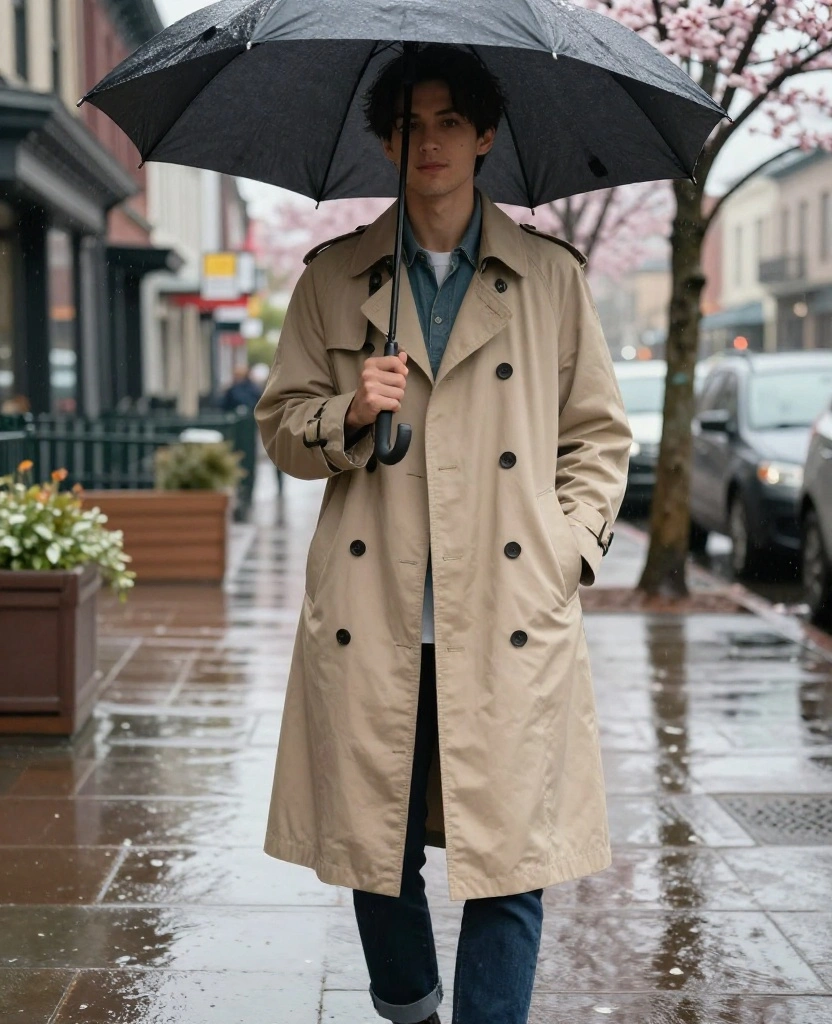 21 Casual Outfit Ideas for Portland in May (Perfect for Exploring the City!) 18 what to wear in Portland in May 21 Casual Outfit Ideas for Portland in May (Perfect for Exploring the City!) - 8. Lightweight Trench Coat 1