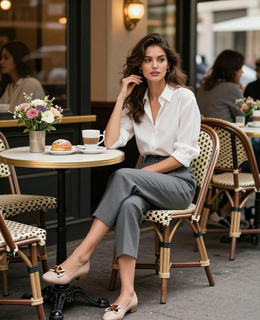 21 Trending Outfits for Austria in May That Will Make You Insta-Famous! 43 What to wear in Austria in May 21 Trending Outfits for Austria in May That Will Make You Insta-Famous! - 7. Chic Capris 1