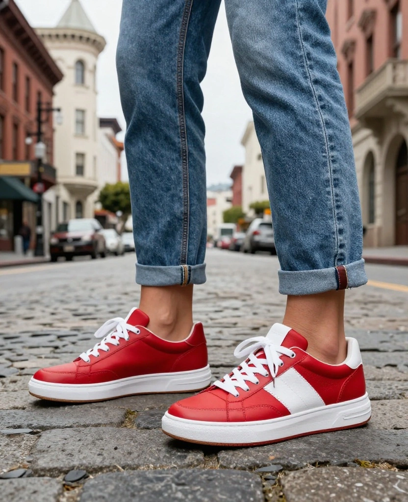 10 Must-Have Outfits for San Francisco in May That Will WOW the Locals! 22 What to wear in San Francisco in May 10 Must-Have Outfits for San Francisco in May That Will WOW the Locals! - 4. Statement Sneakers 1