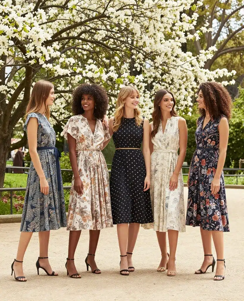 15 Inspiring Outfit Ideas for Barcelona in June (You’ll Want to Copy #3!) 73 What to wear in Barcelona in June 15 Inspiring Outfit Ideas for Barcelona in June (You’ll Want to Copy #3!) - 11. Elegant Look with a Midi Dress 1