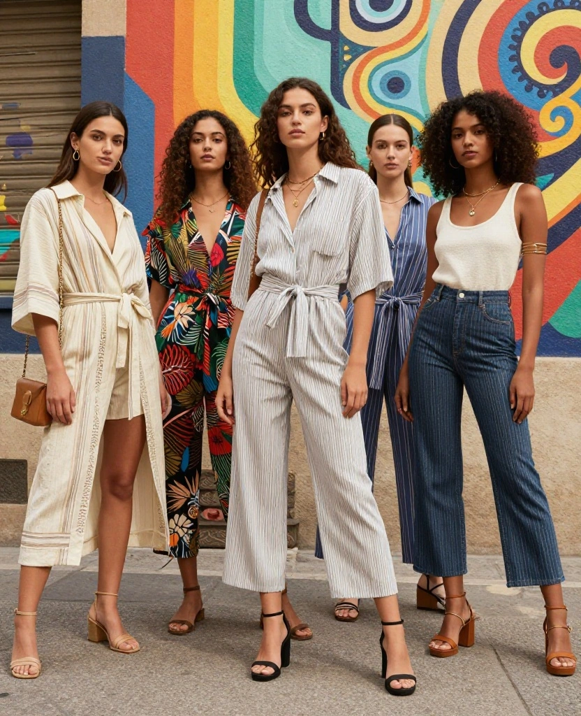 15 Inspiring Outfit Ideas for Barcelona in June (You’ll Want to Copy #3!) 101 What to wear in Barcelona in June 15 Inspiring Outfit Ideas for Barcelona in June (You’ll Want to Copy #3!) - 15. Mix and Match for Unique Style 1