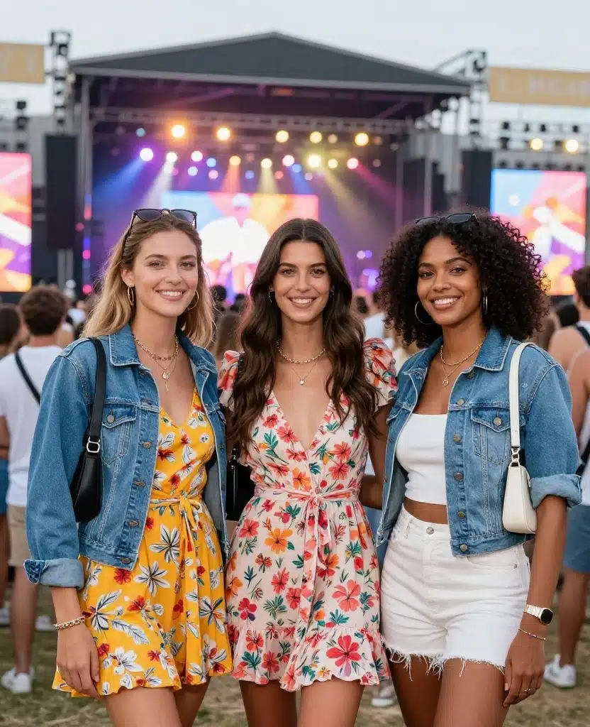 15 Inspiring Outfit Ideas for Barcelona in June (You’ll Want to Copy #3!) 36 What to wear in Barcelona in June 15 Inspiring Outfit Ideas for Barcelona in June (You’ll Want to Copy #3!) - 6. Edgy Look with Denim Jacket 1