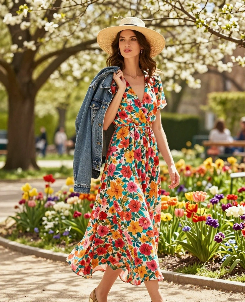15 Must-Have Outfits for Exploring Budapest in May (Get Ready for #3!) 3 What to wear in Budapest in May 15 Must-Have Outfits for Exploring Budapest in May (Get Ready for #3!) - 2. Floral Maxi Dress 1