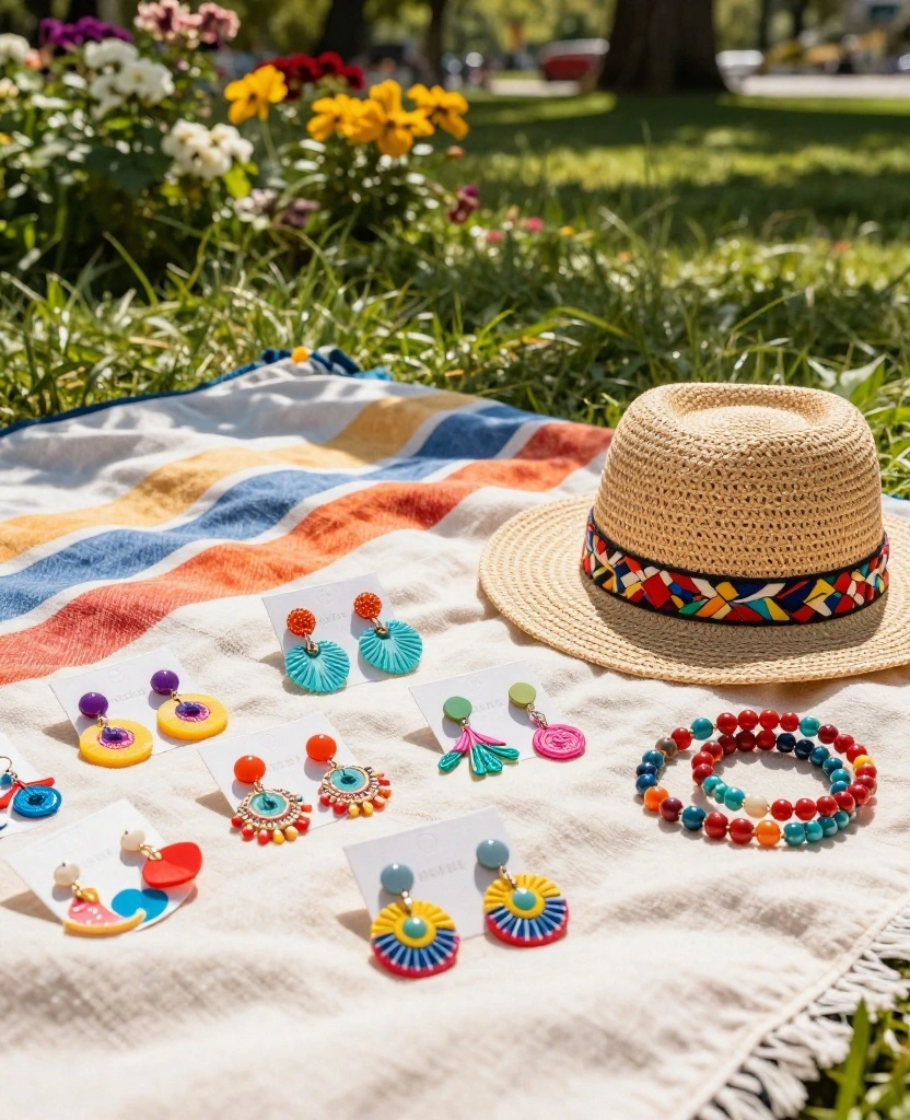 15 Travel Outfits for California in May: Pack Light, Look Great! 95 What to wear in California in May 15 Travel Outfits for California in May: Pack Light, Look Great! - 14. Playful Accessories 1