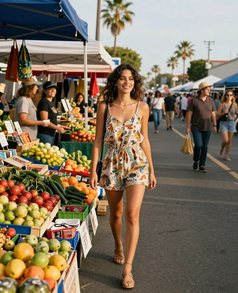 15 Travel Outfits for California in May: Pack Light, Look Great! 43 What to wear in California in May 15 Travel Outfits for California in May: Pack Light, Look Great! - 7. Trendy Rompers 1