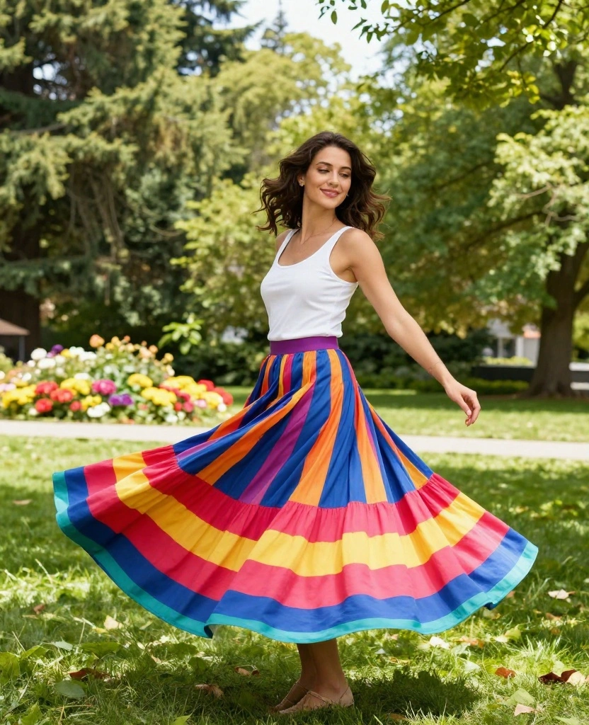 15 Travel-Ready Seattle Summer Outfits You’ll Wish You Wore Sooner! 62 What to wear in Seattle in June 15 Travel-Ready Seattle Summer Outfits You’ll Wish You Wore Sooner! - 10. Brightly Colored Skirt 1