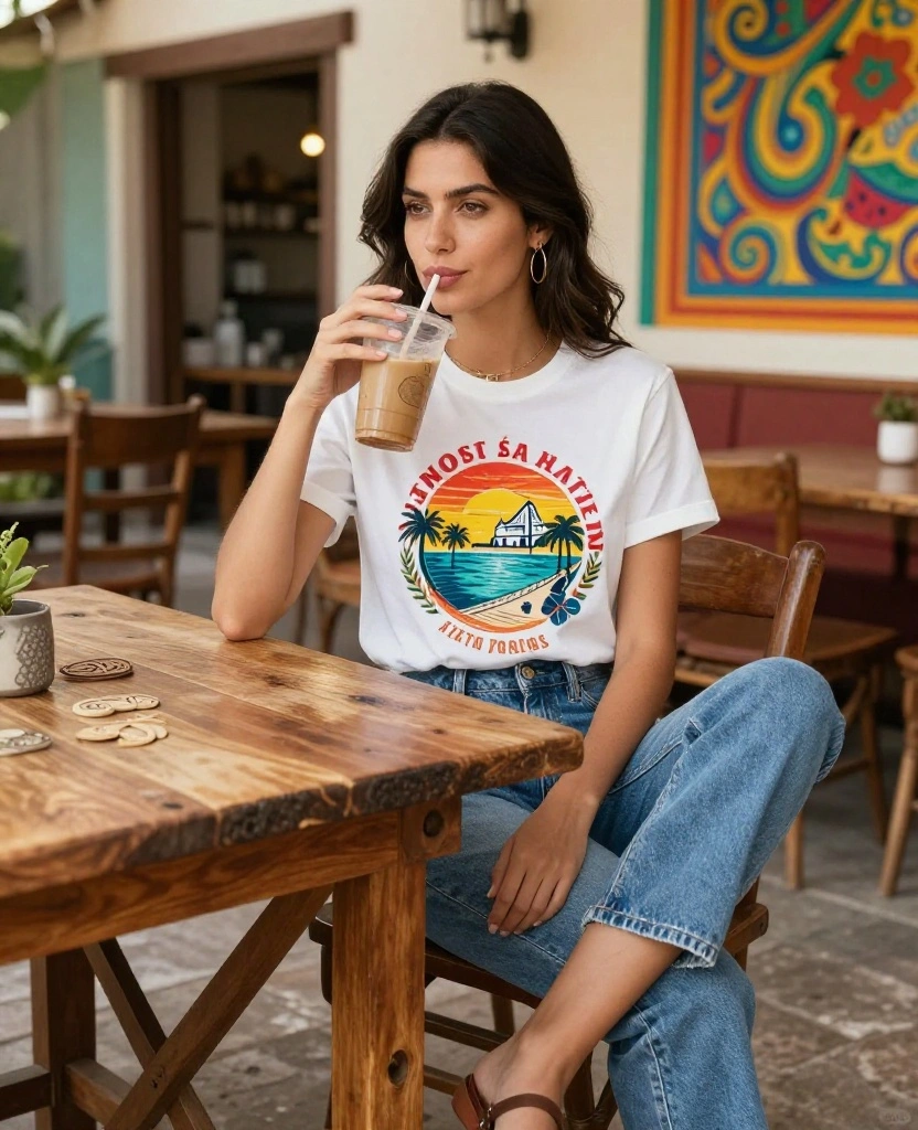 15 Trendy Mexico Travel Fashion Ideas for a Fabulous May! 59 What to Wear in Mexico in May 15 Trendy Mexico Travel Fashion Ideas for a Fabulous May! - 9. Comfy Cotton Tees 1