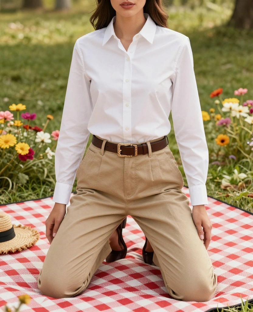 17 Must-Have Outfits for Scotland in May (You Won't Believe #8!) 33 What to wear in Scotland in May 17 Must-Have Outfits for Scotland in May (You Won't Believe #8!) - 17. Versatile Button-Up Shirt 1