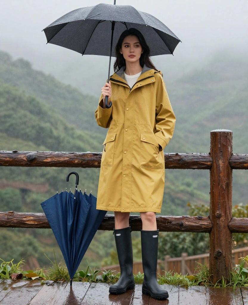 17 Must-Have Outfits for Scotland in May (You Won't Believe #8!) 5 What to wear in Scotland in May 17 Must-Have Outfits for Scotland in May (You Won't Believe #8!) - 3. Stylish Raincoat Ensemble 1