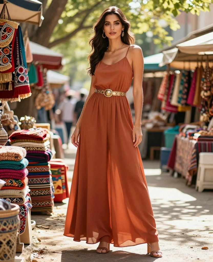 17 Must-Have Outfits for Scotland in May (You Won't Believe #8!) 13 What to wear in Scotland in May 17 Must-Have Outfits for Scotland in May (You Won't Believe #8!) - 7. Versatile Maxi Skirt 1