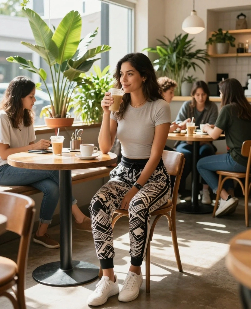17 Perfectly Comfy Outfits for San Diego Adventures in May (Don’t Miss #9!) 83 what to wear in San Diego in May 17 Perfectly Comfy Outfits for San Diego Adventures in May (Don’t Miss #9!) - 13. Stylish Athleisure Top with Joggers 1