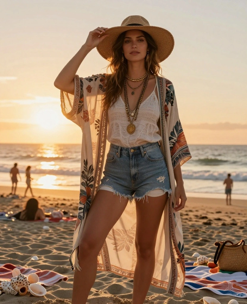 17 Perfectly Comfy Outfits for San Diego Adventures in May (Don’t Miss #9!) 22 what to wear in San Diego in May 17 Perfectly Comfy Outfits for San Diego Adventures in May (Don’t Miss #9!) - 4. Beachy Bohemian Vibes 1