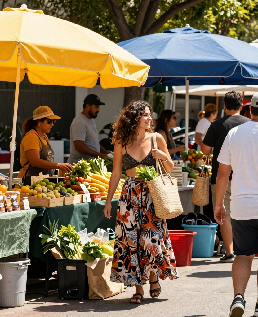 17 Perfectly Comfy Outfits for San Diego Adventures in May (Don’t Miss #9!) 50 what to wear in San Diego in May 17 Perfectly Comfy Outfits for San Diego Adventures in May (Don’t Miss #9!) - 8. Flowy Skirt and Crop Top 1