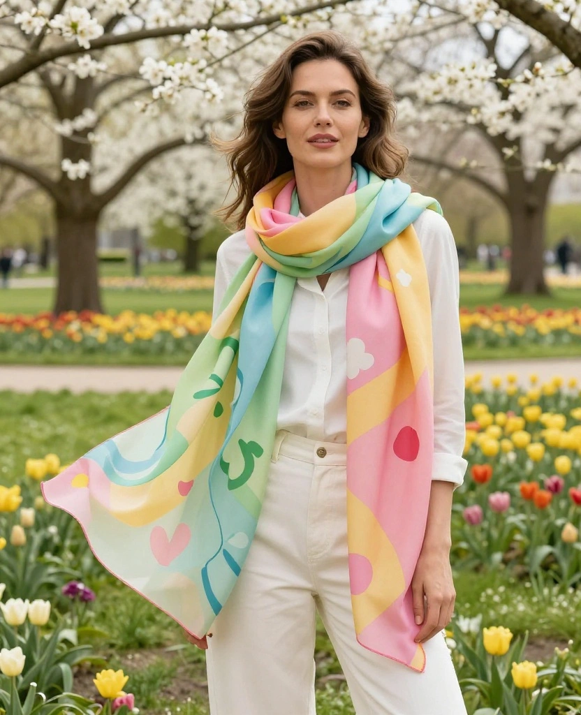 17 Stunning Berlin Spring Outfits for May You Can't Miss (Wait Until You See #3!) 35 What to wear in Berlin in May 17 Stunning Berlin Spring Outfits for May You Can't Miss (Wait Until You See #3!) - 17. Essential Accessories: The Spring Scarf 1