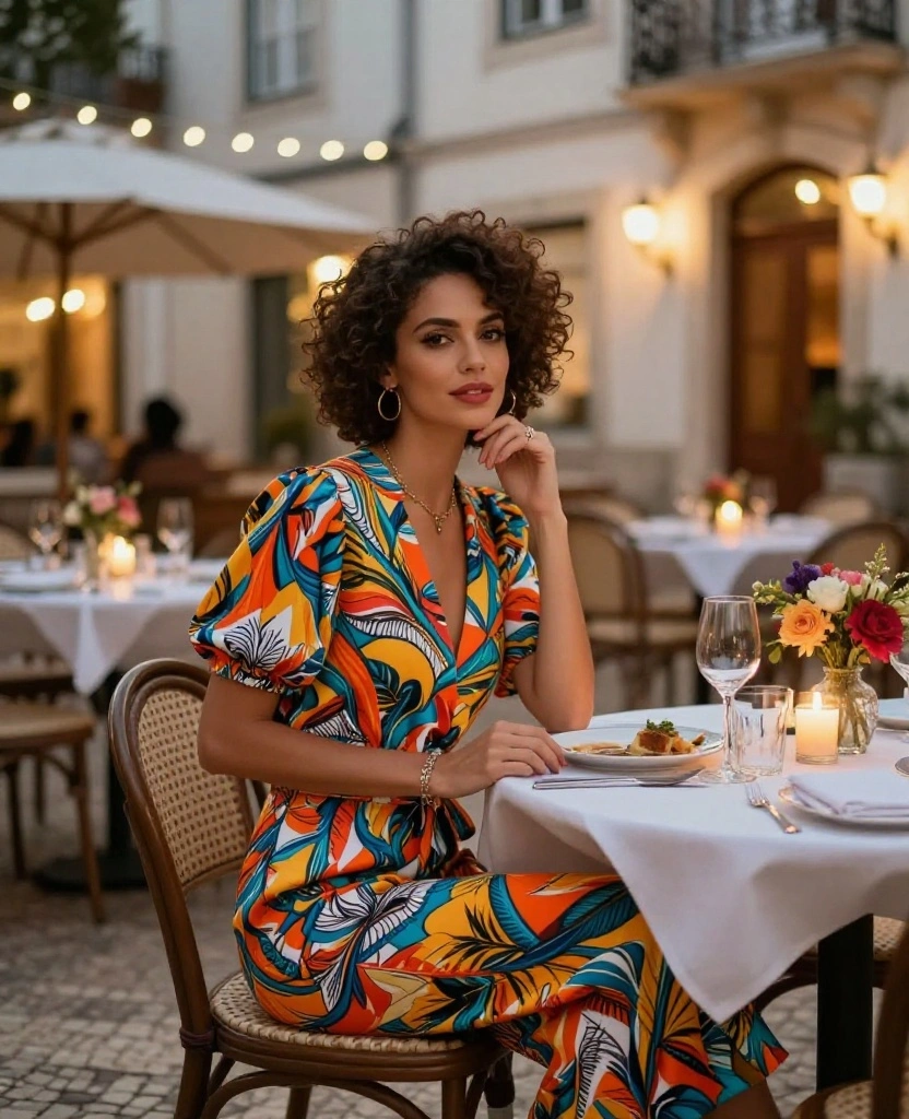 20 Irresistible Outfit Ideas for Your June Trip to Lisbon (Don’t Miss #5!) 10 what to wear in Lisbon in June 20 Irresistible Outfit Ideas for Your June Trip to Lisbon (Don’t Miss #5!) - 5. Statement Jumpsuit 1