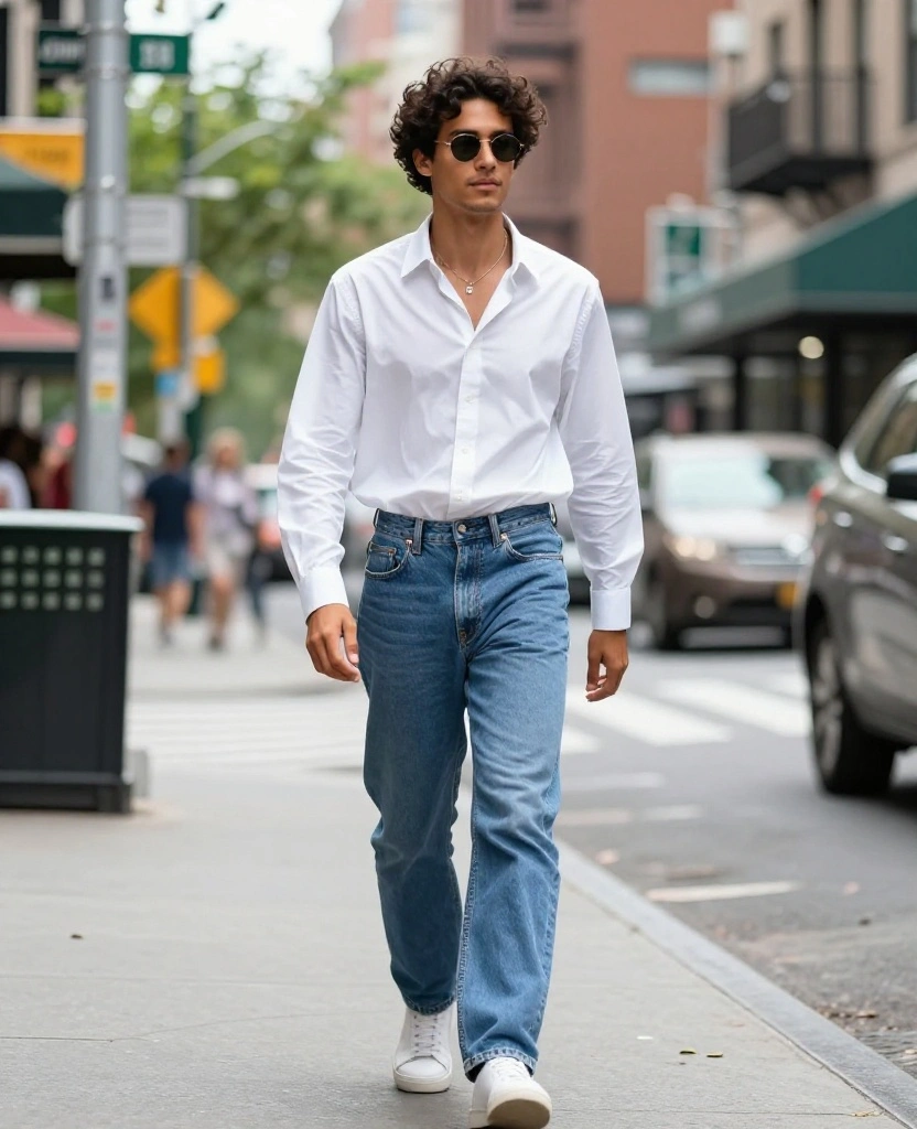 20 Street Style Looks for New York City in June (Get Inspired by #16!) 11 What to wear in New York City in June? 20 Street Style Looks for New York City in June (Get Inspired by #16!) - 10. Classic White Shirts 1