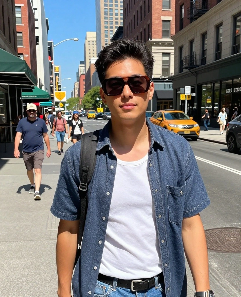 20 Street Style Looks for New York City in June (Get Inspired by #16!) 16 What to wear in New York City in June? 20 Street Style Looks for New York City in June (Get Inspired by #16!) - 15. Oversized Sunglasses 1