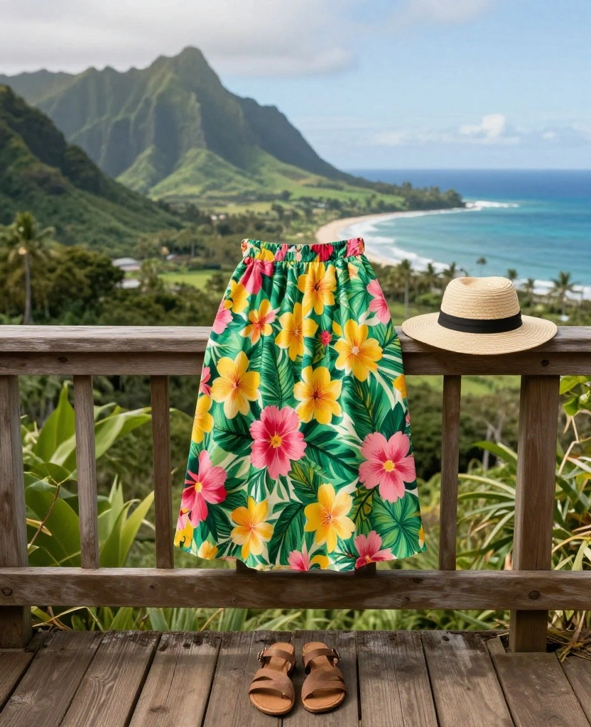 21 Lightweight Clothing Pieces Perfect for Your June Hawaii Vacation (You Won't Want to Leave Home Without #13!) 32 What to Wear in Hawaii in June 21 Lightweight Clothing Pieces Perfect for Your June Hawaii Vacation (You Won't Want to Leave Home Without #13!) - 14. Fashionable Midi Skirt 1