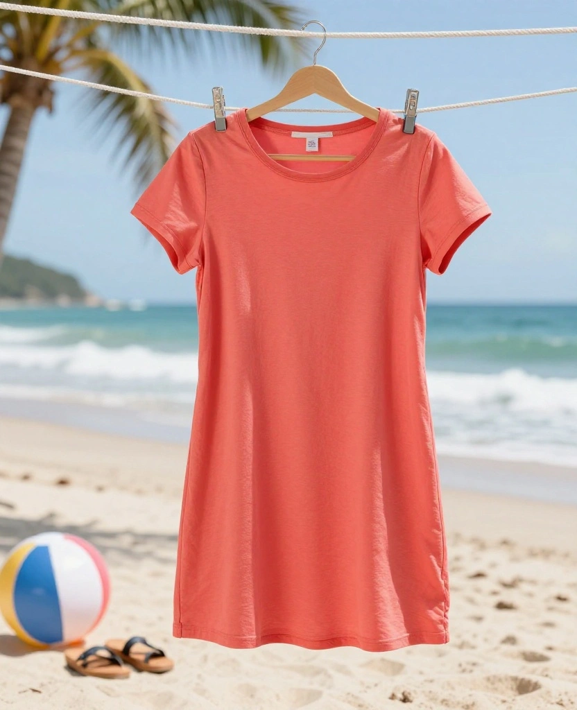 21 Lightweight Clothing Pieces Perfect for Your June Hawaii Vacation (You Won't Want to Leave Home Without #13!) 38 What to Wear in Hawaii in June 21 Lightweight Clothing Pieces Perfect for Your June Hawaii Vacation (You Won't Want to Leave Home Without #13!) - 20. Relaxed T-Shirt Dress 1